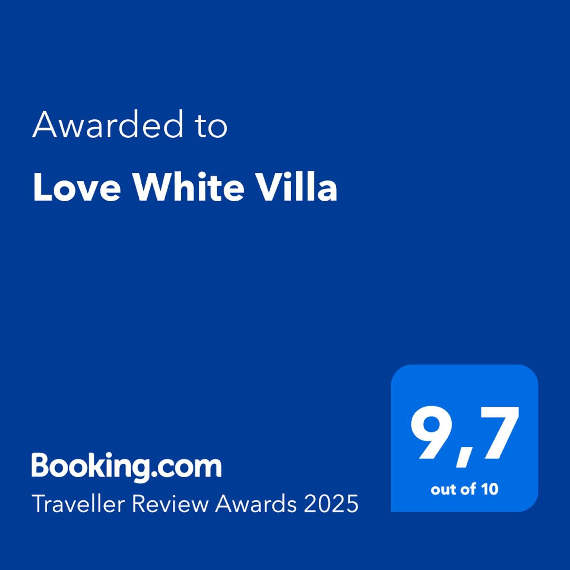 Love White Villa Ialysos  Exteriör bild